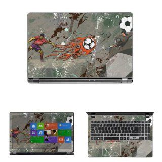 Decalrus   Decal Skin Sticker for Acer Aspire V7 582P with 15.6" Touchscreen (NOTES Compare your laptop to IDENTIFY image on this listing for correct model) case cover wrap V7 582P 202 Computers & Accessories
