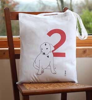 *two spots* dalmatian dog bag by bird