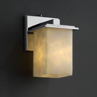Justice Design CLD 8671 15 NCKL Montana   One Light Wall Sconce, Choose Finish Brushed Nickel Finish, Choose Lamping Option Standard Lamping    