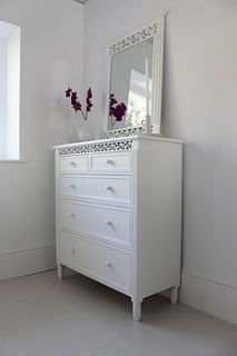 large fretwork chest of drawers by out there interiors