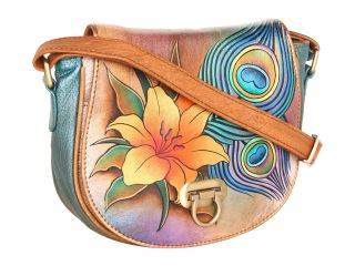 Anuschka Handbags 511 Peacock Lily