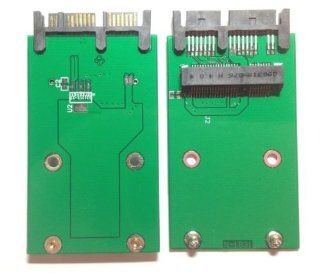 Mini PCI E mSATA 30mm x 50mm SSD to 1.8 micro SATA convert adapter Computers & Accessories