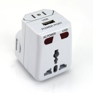 2013 New USB Electricity Adapter Multi Function Power Adapter Power Port Universal limited edition Computers & Accessories