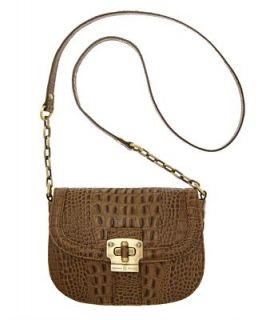 Etienne Aigner Handbag, Geneva Croc Mini Flap Bag   Handbags & Accessories