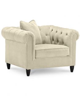 Rayna Fabric Living Room Chair, 43W x 38D x 30H Custom Colors   Furniture