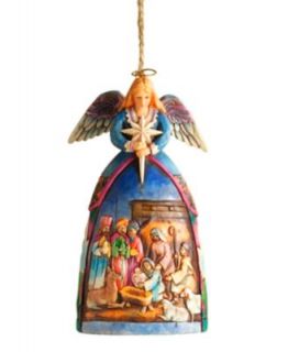 Jim Shore Nativity Cross Ornament   Holiday Lane