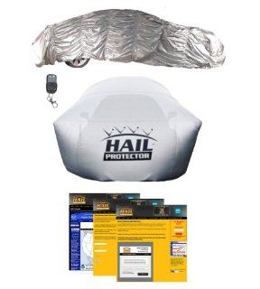 The HAIL PROTECTOR Car Cover System for Minivans, Trucks and SUVs, 198" to 230" in length (5 more sizes/styles to choose from) STOPS ANY SIZE HAIL Automotive