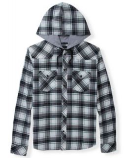 ONeill Baxter Sherpa Lined Flannel Shirt Jacket   Coats & Jackets   Men