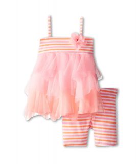 Kate Mack Sun Circus Tunic Capri Baby Girls Sets (Pink)
