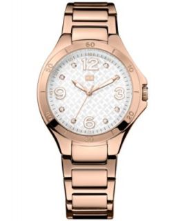 Tommy Hilfiger Watch, Womens Rose Gold Tone Stainless Steel Bracelet 1781141   Watches   Jewelry & Watches