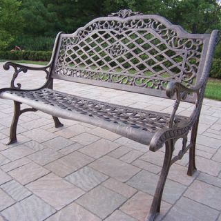Innova Hearth and Home Cast Aluminum Garden Bench