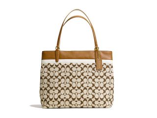 Coach Madison East West Tote In Chenille Ocelot