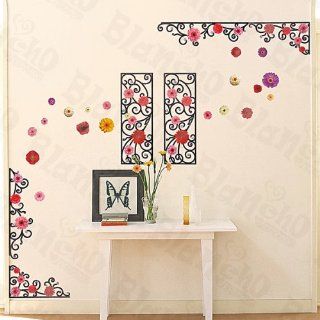 [Amazing Floral Art] Decorative Wall Stickers Appliques Decals Wall Decor Home Decor