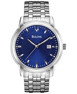 Bulova Mens Stainless Steel Bracelet Watch 40mm 96B197   Watches   Jewelry & Watches