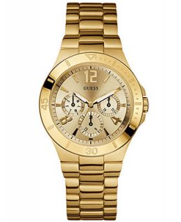 GUESS Watch, Womens Gold Tone Stainless Steel Bracelet 49mm U12631L1   Watches   Jewelry & Watches