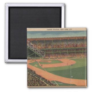 New York, NY   Yankee Stadium Fridge Magnet