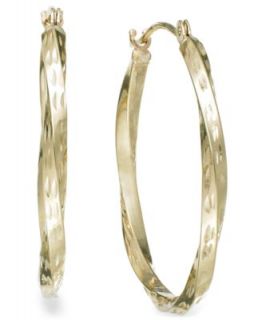 10k Gold Earrings, Hexagon Hoop Earrings   Earrings   Jewelry & Watches