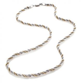 Michael Anthony Jewelry® Bead Wrapped Stainless Steel 30" Rope Chain