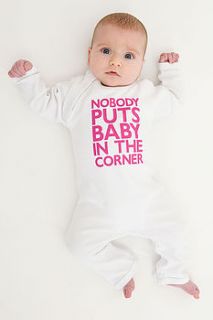 nobody puts baby in the corner baby grow by nappy head