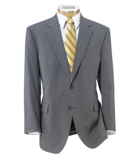 Executive 2 Button Wool Suit with Plain Front Trousers JoS. A. Bank