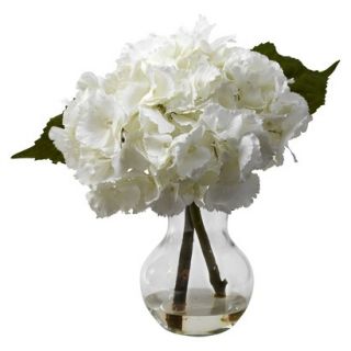Nearly Natural Arrangement Hydrangea   White (13)