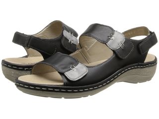 Rieker D7654 Filippa 54 Womens Sandals (Black)