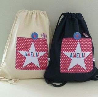 personalised child's waterproof swim bag set by tillie mint