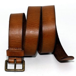 Toneka Men's Hornback Faux leather Dress Belt Men's Belts