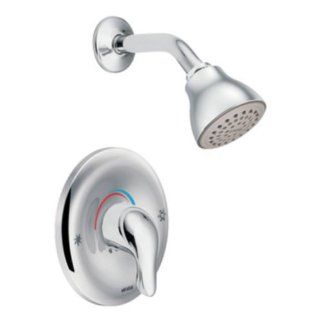 Moen TL182EP Single Handle Eco Performance PosiTemp Shower and Trim, Chrome   Single Handle Shower Only Faucets  