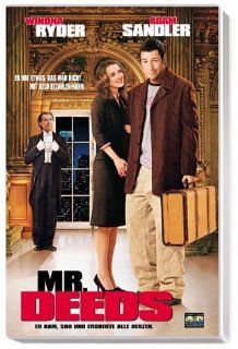 Mr. Deeds [VHS] Adam SandlerWinona Ryder Movies & TV