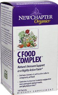New Chapter Vitamin C Food Complex 180 Tablets Health & Personal Care