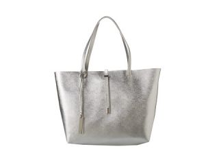 Bass Ely Silver Metallic Leather