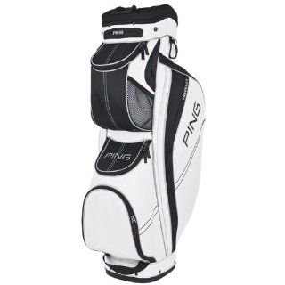 Ping Traverse Cart Bag White Black (NEW)  Golf Cart Bags  Sports & Outdoors