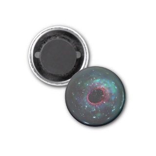 Space Bubble Marble Refrigerator Magnets