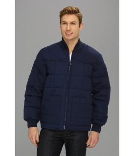 Roper Canvas Quilted Jacket 50p 50d Fill Blue