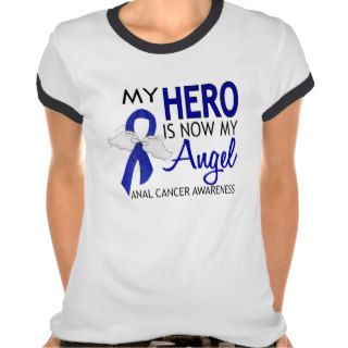 My Hero Is My Angel Anal Cancer Shirt