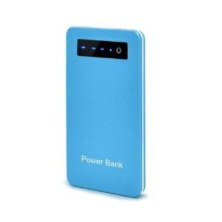 Lightahead 4500 mAh Portable External Power Bank Battery Charger with LED Display For iPhone5 4S 4 3GS i9300 Blackberry available in 2 colors (BLUE) Cell Phones & Accessories