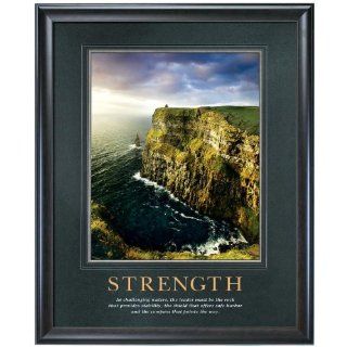 Successories Strength Cliff Motivational Poster   Prints