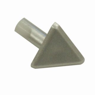 Blanke 96 x 1 Triangular Corner Piece Tile Trim in Aluminum Satin