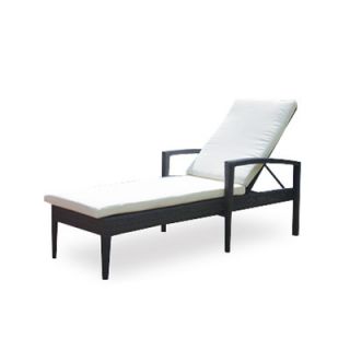 Source Outdoor Zen Chaise Lounge with Cushion