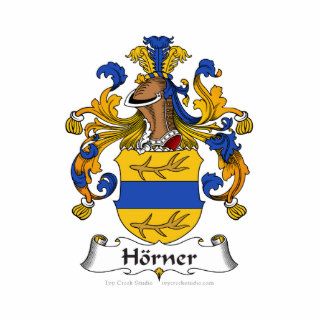 Horner Family Crest Cut Outs