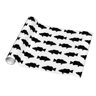 Grouper Fish   Gift Wrapping Paper