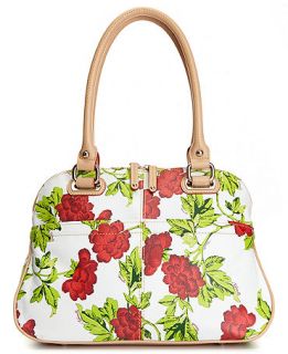 Tignanello Leather Bed of Roses Satchel   Handbags & Accessories