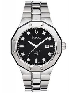 Bulova Mens Stainless Steel Bracelet Watch 44mm 98D103   Watches   Jewelry & Watches