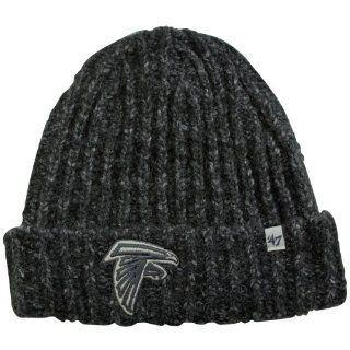 NFL '47 Brand Atlanta Falcons West End Cuffed Knit Hat   Charcoal  Baseball Caps  Sports & Outdoors