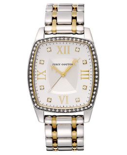 Juicy Couture Watch, Womens Beau Two Tone Stainless Steel Bracelet 32x44mm 1900976   Watches   Jewelry & Watches