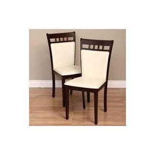 Shop Set of 2 Contemporary Elegant Wood Dining Room Chairs at the  Furniture Store