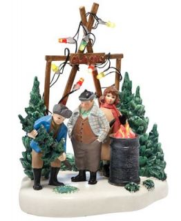 Department 56 A Christmas Story Village   The Perfect Tree Collectible Figurine   Retired 2013   Holiday Lane