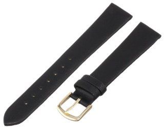 Hadley Roma Men's MSM832RA 170 17 mm Black Genuine Lambskin Leather Watch Strap at  Men's Watch store.