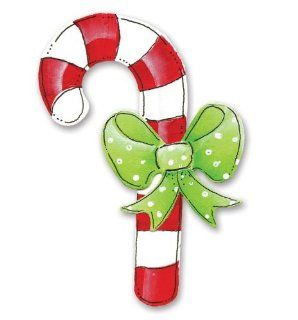 Sizzix Sizzlits Die Candy Cane & Bow Medium By The Each